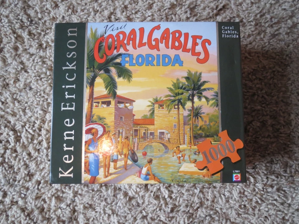 Key West Florida Kerne Erickson 1000 Piece Puzzle