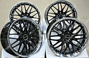Alufelgen 18 Zoll 190 für Opel Omega Signum Speedstar Vectra Zafira 5x110 schwarz - Bild 1 von 9