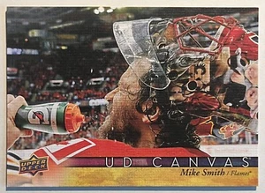 2017-18 UPPER DECK MIKE SMITH UD CANVAS HOCKEY #C131 CALGARY FLAMES - Picture 1 of 2