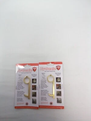 Hy-Genie Latón Sin Toque Herramienta de Mano Talla Única Latón y Cobre Juego de 2 Foto 1 de 2