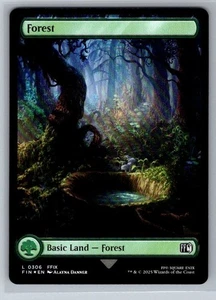 Forest #306 Foil Final Fantasy Magic the Gathering MTG - Picture 1 of 1