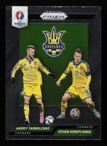 2016 Panini Prizm UEFA Euro Country Duals #53 Konoplyanka / Yarmolenko - Ukraine - Bild 1 von 2