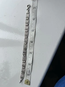 Vintage 7.2” Gate Bracelet Fully Hallmarked Stamp Appears To Be 1982 6.3G - Picture 1 of 5