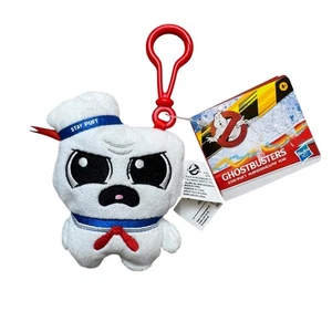 Hasbro Ghostbusters Bag Clip Stay Puff Marshmallow Man Plush Backpack Keychain - Picture 1 of 7