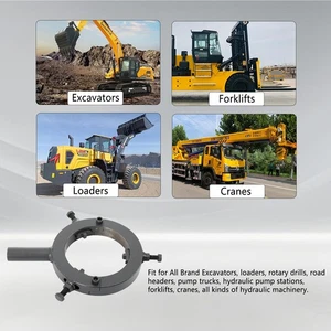 Mittlerer Mutternschlüssel Stahl für Hitachi Kobelco Sany Lovol Komatsu Bagger - Bild 1 von 12