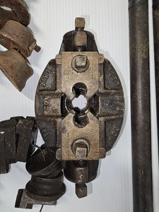 REED  MFG  Pipe Threader Set No. 2A Heavy Duty w/ Dies  USA - Picture 1 of 3