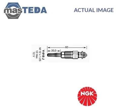 6285 BUJÍA INCANDESCENTE MOTOR NGK PARA VOLVO 740,760,940,240,960,940 II,780 2.4L Foto 1 de 4