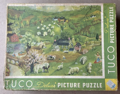 Rompecabezas de colección Tuco Deluxe Picture Spring de Pauline Jackson - falta una pieza Foto 1 de 4