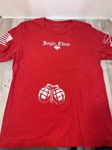 GruntStyle Jingle These Red T-shirt Men’s 2xl Ugly/ Holiday/Christmas Shirt - Picture 1 of 6