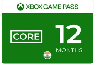 12 Monate Xbox Game Pass Core Code/Key für Microsoft Region Indien - Bild 1 von 1
