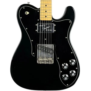 Fender Japan TC-72 72’ Reedición Telecaster Personalizada 1997-2000 - Negra - Imagen 1 de 10