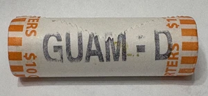 2009 D Guam, U.S Territory State Quarter Roll - Uncirculated Bank Roll - Picture 1 of 2