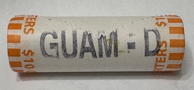 2009 D Guam, U.S Territory State Quarter Roll - Uncirculated Bank Roll - Image 1 of 2