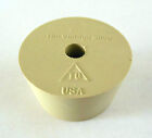 10 drilled rubber stopper - 1 x Size #10 Rubber Stopper w/ Airlock Hole Homebrew Bung Jug Wine Drilled Gum 