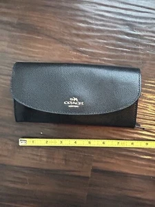 Coach Women's Slim Zip Wallet - Black - Bild 1 von 6