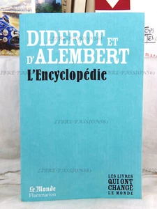 DIDEROT ET D'ALEMBERT, L'ENCYCLOPÉDIE, COLAS DUFLO, FLAMMARION/LE MONDE, 2010 - Picture 1 of 13