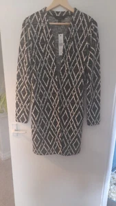 long tall sally long cardigan size 10 to 12. - Picture 1 of 7