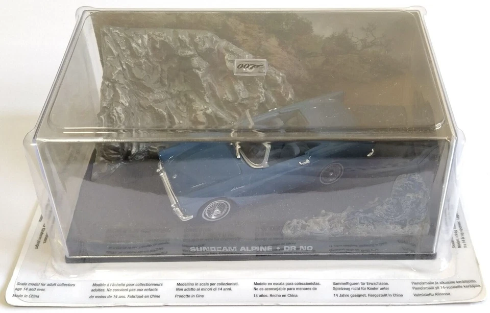 James Bond 007 Sunbeam Alpine Dr No 1/43 Eaglemoss No Fascicolo - Immagine 1 di 1