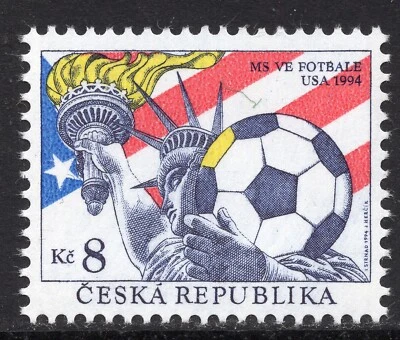 276 - República Checa 1994 - Mundial de Fútbol - Estados Unidos - Deporte - MNH Foto 1 de 2