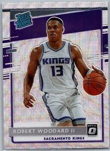 2020-21 Panini Donruss Optic #187 Robert Woodard II Fanatics Wave Prizm RC Kings - Bild 1 von 2