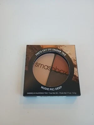 NIB Smashbox Eyeshadow Trio - Nudie Pic: Deep,Vintage, In The Mood, Lacy Sunday  - Image 1 of 4