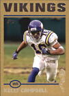 2004 Topps Gold Football Card Pick