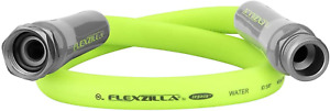 Flexzilla HFZG503YW 5/8 in x 3 ft. Garden Lead-In Hose with 3/4 in. GHT Fittings