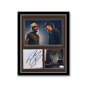 MORGAN WALLEN POST MALONE SIGNED AUTOGRAPH FRAMED 11x14 DISPLAY ACOA JSA PHOTO - Picture 1 of 1