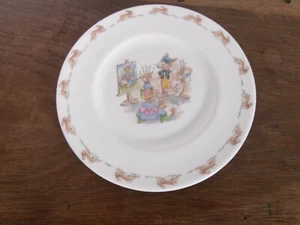 🐰Vintage Assiette lapin peintre Royal Doulton Bunnykins English fine bona China - Picture 1 of 9
