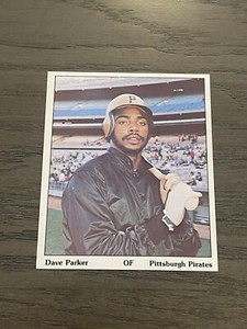1975 SSPC Puzzle Back Dave Parker Pittsburgh Pirates (A)