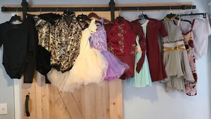 Lot of 12 Child Size L Dance Recital Oitfit Dress Tutu Leotard - Picture 1 of 23