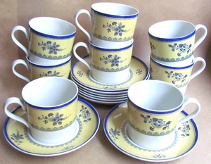 SPODE ALBANY S3670 PATTERN EIGHT CUPS AND SAUCERS - MINT & UNUSED (12064) - Picture 1 of 3