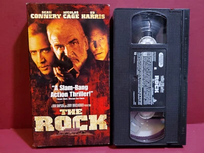 VHS The Rock - Nicolas Cage, Sean Connery, Ed Harris - Tested, BUY2GET1 - Imagem 1 de 3