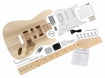 Kit de construcción de guitarra eléctrica Rocktile PST construcción propia Do It Yourself Kit DIY Set manualidades