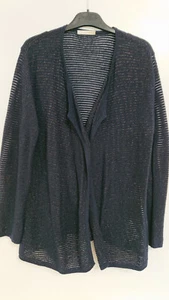Christian Berg Strickjacke Cardigan Dunkelblau Struktur Gr.M Neuwertig TOP !  - Bild 1 von 7