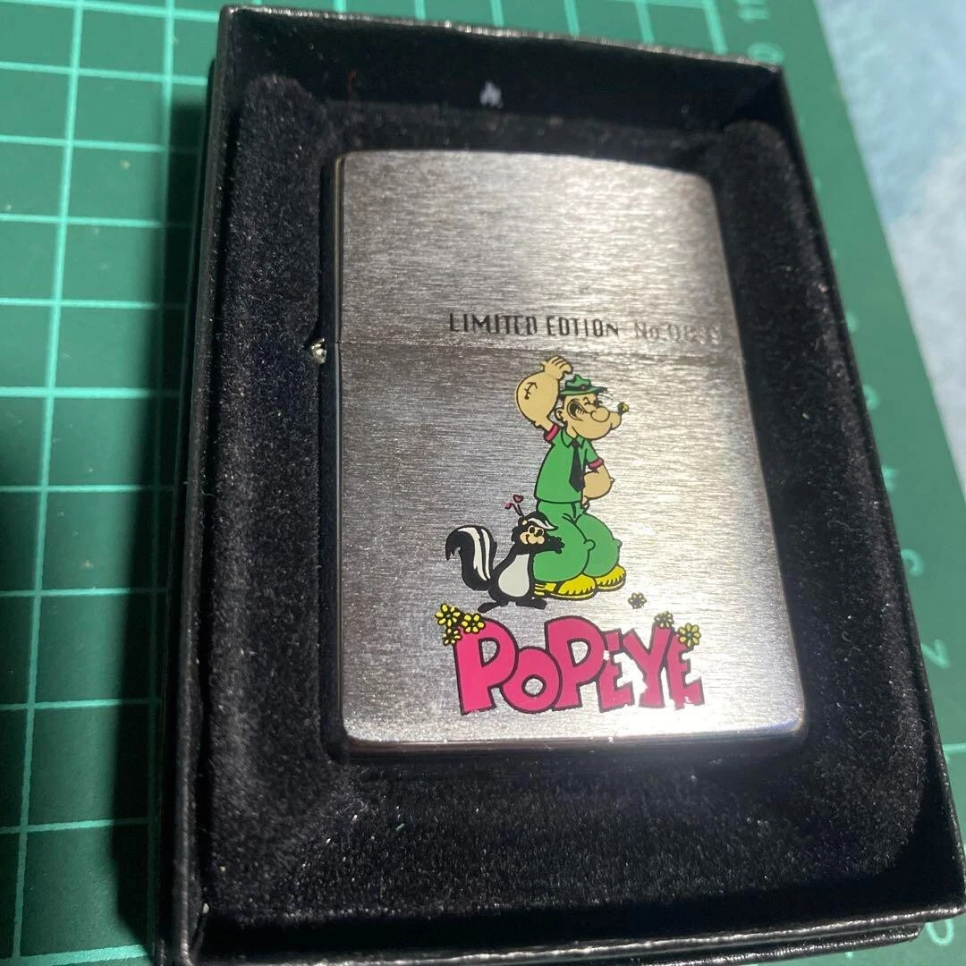 ZIPPO POPEYE LIMITED EDITION シリアルナンバー入り ポパイ ジッポ