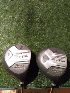 Spalding Molitor Oversize Computer Design 3-5 Woods Set Regular Steel  - Picture 1 of 7