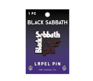 BLACK SABBATH - DEMON - EMAILLE ANSTECKNADEL/HUTNADEL - BRANDNEU - MUSIK LAP-0216 - Bild 1 von 1