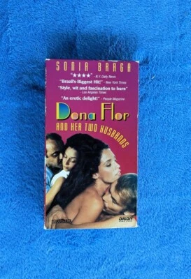 DONA FLOR AND HER TWO HUSBANDS VHS 1978 Brazilian Comedy Sonia Braga Eng Subs - Image 1 of 3