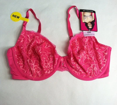 Nuevo con etiquetas Sujetador Lily of France-2177140 Sensacional Encaje Convertible Con Aros Talla 36C Foto 1 de 4