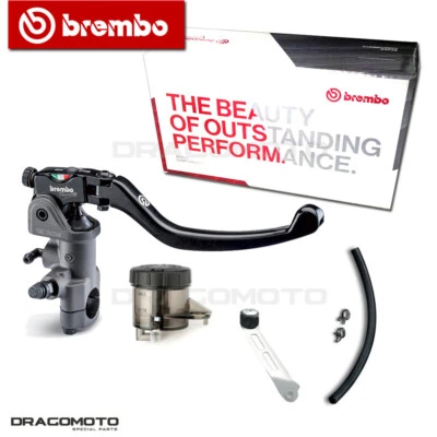 TRIUMPH STREET TRIPLE 675 R 2009 2010 Kit Negro 19 RCS Cilindro de Freno Radial... Foto 1 de 4