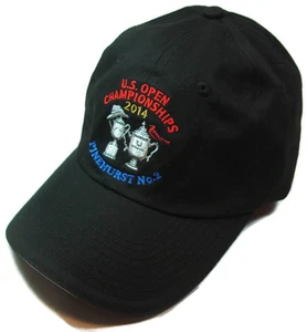 US Open Championships 2014 Pinehurst No.2 Baseball Cap USGA Member Black - Picture 1 of 7