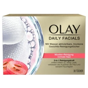 OLAY Daily Facials 5-in-1 trockene Mizellen-Reinigungstücher für normale Haut... - Bild 1 von 1