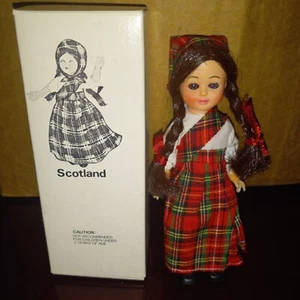 Schottland Vintage Nationalität Puppe mit Schlafaugen - Bild 1 von 5