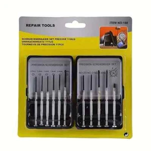 Premium Mini Screw Driver Set Kit, 6 Different Sizes 11PCS Small Screwdriver Set - Picture 1 of 10