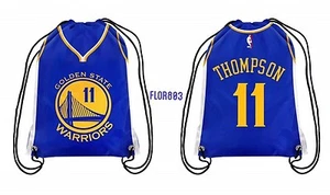  Thompson #11 NBA Golden State Warriors Two sided drawstring backpack - Picture 1 of 3