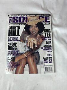 The Source Magazine septembre 1998 #108 Lauryn Hill dédicacé