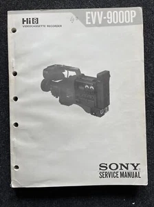 SONY EVV-9000P Video8 / Hi8 Service Manual para reparaciones - Imagen 1 de 5