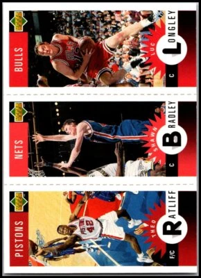 1996-97 UD Collector's Choice #M13 Longley Bradley & Ratliff - Mini-Cards - Image 1 of 2