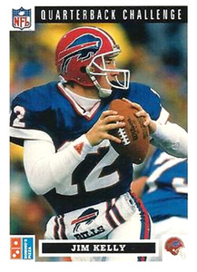 1991 Domino's Quarterbacks #2 Jim Kelly Buffalo Bills HOF